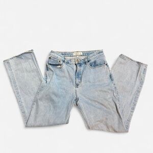 Abercrombie & Fitch Curve Love Straight Jeans